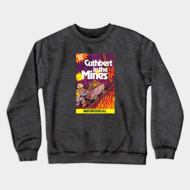 Cuthbert in the Mines Crewneck Sweatshirt by RetroTrader